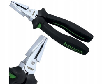 Haupa Kombinerki Szczypce Uniwersalne Rączka antypoślizgowa180mm 210053