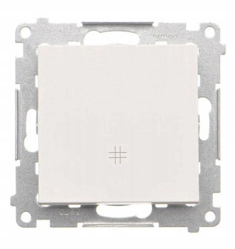 Simon 55 Łącznik Krzyżowy 10AX 250V Biały MAT