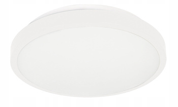 Plafon Hermetyczny SELENE Czujnik Ruchu Mikrofalowy 2xE27 2x60W IP54 Biały