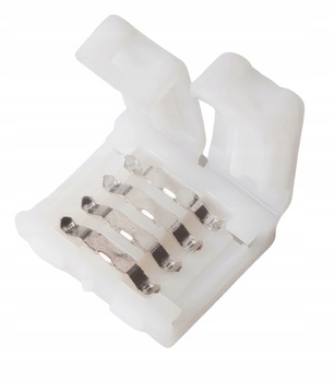 Złączka do Taśm LED RGB 10mm Podwójna Bez Lutowania Click