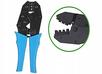 Manualna Zaciskarka Kablowa do Kabli Mc4 2,5-6MM² niebieska