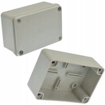 Puszka Hermetyczna Instalacyjna Natynkowa Gładka 120x80x50 IP65