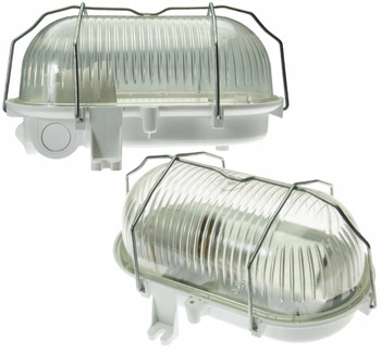 Oprawa Oświetleniowa E27 z metalową siatką IP44