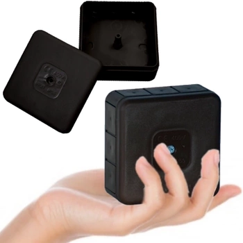 Puszka Elektryczna Hermetyczna Natynkowa 12-Wlotowa 85x85x37 mm Czarna 1szt