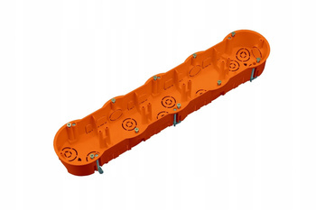 Puszka Podtynkowa Instalacyjna Pięciokrotna Płytka do Płyt Regips 46mm