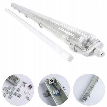 Oprawa hermetyczna LED Pod 1 Świetlówkę 120cm G13 IP65