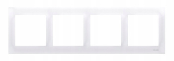 SIMON 54 Ramka poczwórna BIAŁA