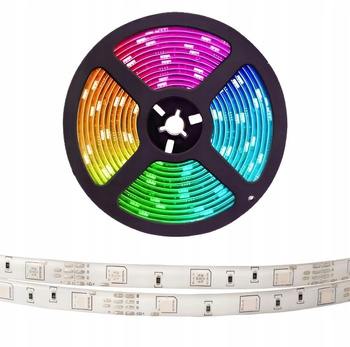 Ecolight  Taśma LED LEDOWA RGB+WW Kolorowa 5m 12V 72W IP20