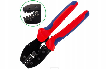 Manualna Zaciskarka Kablowa do Kabli Mc4 2,5-6MM² czerwona