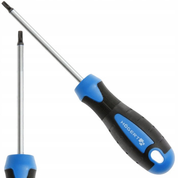 Śrubokręt Wkrętak Torx T15 Grot Magnetyczny 100mm Stal Stopowa S2 Hoegert