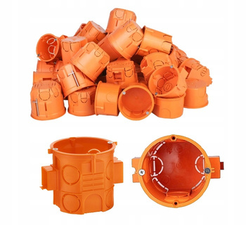 SIMET Puszka Podtynkowa do Łączenia 60mm 100 sztuk