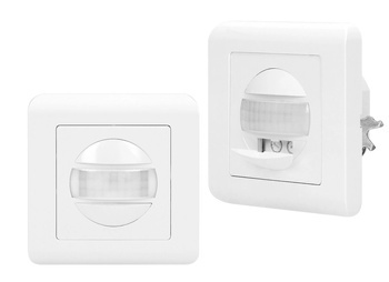 Czujnik Ruchu Podtynkowy do Puszki w Ramce 160 st. 300W Biały