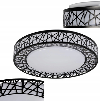 Kanlux Lampa Sufitowa LED Plafon Dekoracyjny AMAZI 17,5W Biała Neutralna
