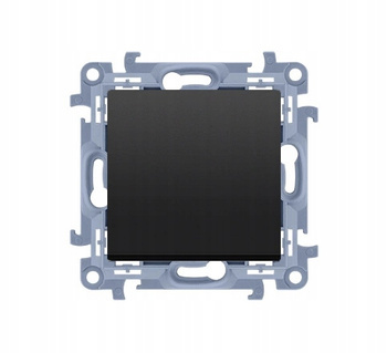 SIMON 10 Łącznik krzyżowy bez piktogramu Czarny