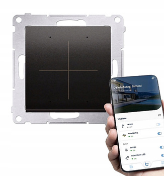Simon 54 GO Sterownik Kontroler CONTROL Sterowany Smartfonem Wi-Fi Czarny
