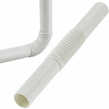 AKS Złączka Elastyczna Kompensacyjna Karbowana do rur Biała 16mm 320N