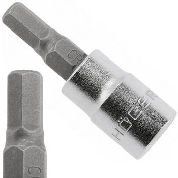 Klucz Nasadowy Nasadka Z Końcówką Wkrętakową HEX 5 mm 1/4" Hoegert