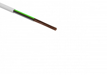 Przewód OWY 4x0,50 linka elastyczna 300V Biała