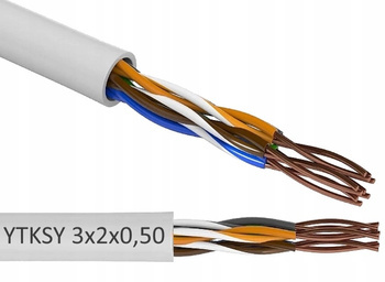 ZAMEL Przewód Kabel Telefoniczny YTKSY 3x2x0,5 0,5