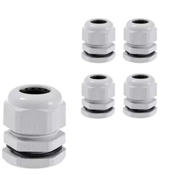 Dławnica Kablowa Dławik Metryczny z Nakrętką M25 Przewód 12-18 mm 5szt