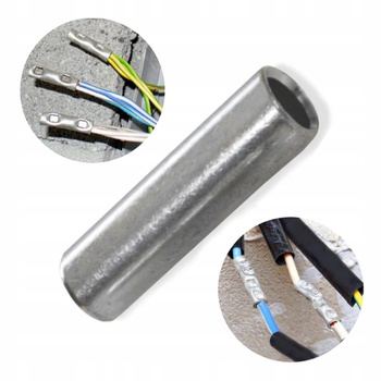 Złączka Kablowa Miedziana Tulejka 16 mm² Mufa CU