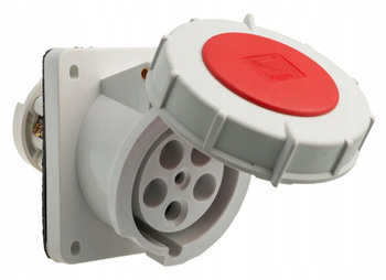 Gniazdo Ścienne Tablicowe Skośne 63A 5P IP67 400V