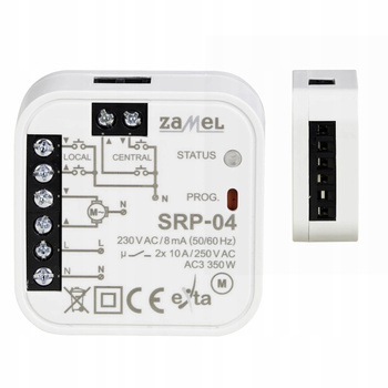 Sterownik rolet dopuszkowy SRP-04 ZAMEL centralny