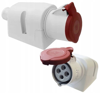 PAWBOL Gniazdo Stałe Siłowe 16A 4P 400V IP44