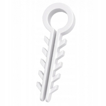 Uchwyt do Kabli Przewodów Okrągłych Szybkiego Montażu Zestaw 100 sztuk