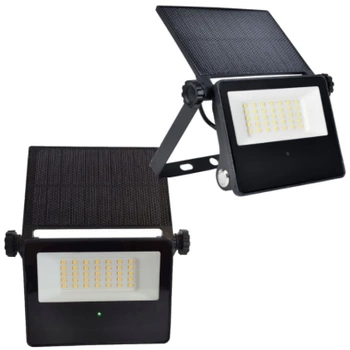 Naświetlacz Solarny Lampa LED Czujnik Zmierzchu i Ruchu 4000K IP65