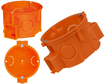 SIMET Puszka Elektryczna Podtynkowa 60 mm Wkręty