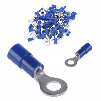 Konektor Oczkowy Izolowany 2,5mm2 M8 Oczko 100 Szt