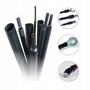 Rurka Termokurczliwa Koszulka 33,0-8,0 z Klejem 1M