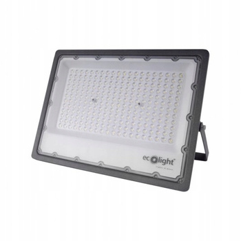Naświetlacz LED Zewnętrzny Ogrodowy Budowalny Mocny 200W 6500K Barwa Zimna