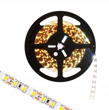 Taśma LED Pasek 5m 48W 12V IP20 Barwa Ciepła Oświetlenie Dekoracyjne