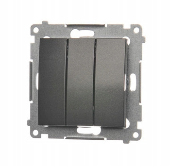 SIMON 54 Łącznik potrójny ANTRACYT