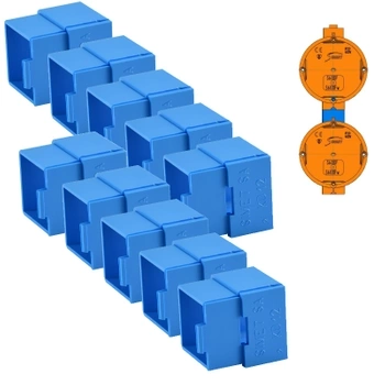 Króciec Kształtka Łącznik Dystansowy do Puszek Elektrycznych 10 szt SIMET