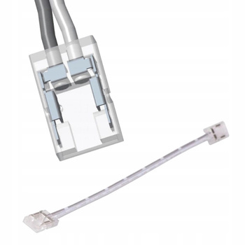 Złączka do Taśm LED COB Mono 8mm Dwustronna z Przewodem