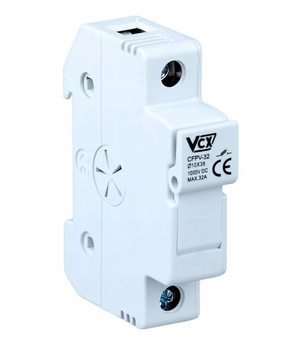 Rozłącznik Podstawa Bezpiecznikowa Modułowa DC 1P 10x38mm 1-32A 1000V