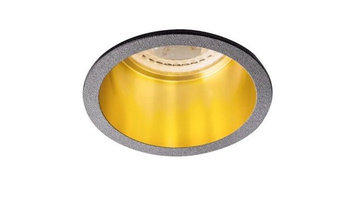 KANLUX Oprawka Sufitowa Oczko Pierścień SPAG D 10W Czarno Złoty