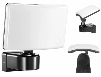 Hermetyczna Lampa Zewnętrzna LED Naświetlacz Ogrodowy TOS 30W 2200lm Czarny