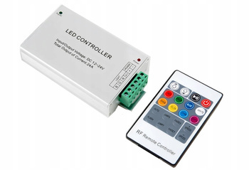 Sterownik Do Taśm LED RGB Pilot RF 20 Przycisków 288W/576W