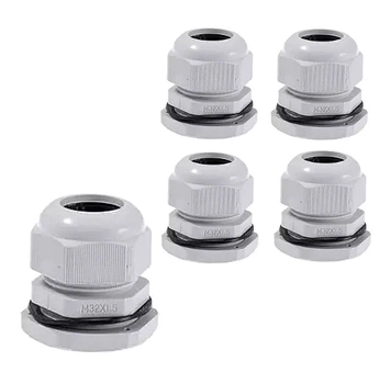 Dławnica Kablowa Dławik Metryczny z Nakrętką M32 Przewód 18-24 mm 5szt