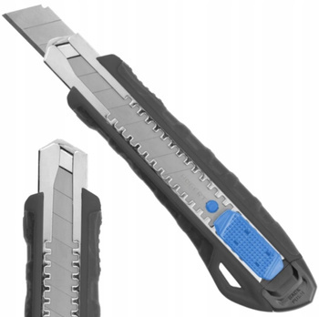 HOEGERT Nóż Nożyk Z Ostrzem Łamanym 18mm Z Blokadą