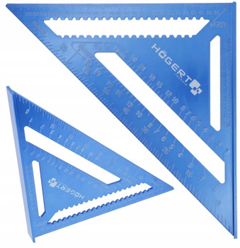 Kątownik Aluminiowy Stolarski Ciesielski Budowlany 300 x 4,7 mm Hoegert