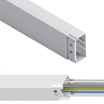 AKS Listwa Korytko Kanał Kablowy Elektroinstalacyjna 60x130mm 2m Biała