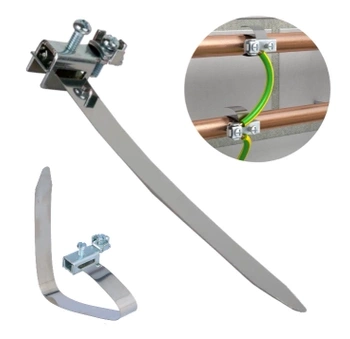 Opaska Uziemiająca Obejma 1/8-1 1/2 Cala Dł. 209mm