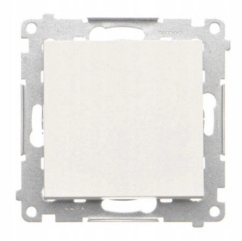 Simon 55 Łącznik Krzyżowy Bez Piktogramu Biały MAT