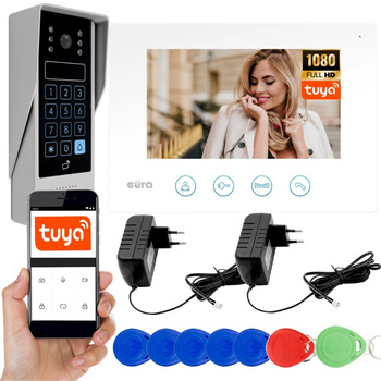 Wideodomofon Domofon WiFi TUYA FHD Szyfrator Brama Furtka A31A194 VDP-90A3