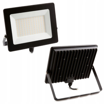 Naświetlacz LED Halogen Zewnętrzny do Magazynu 100W Lampa 6500K Zimna